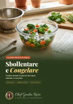 Copertina di Sbollentare e Congelare le Verdure