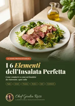 Copertina di I 6 Elementi dell'Insalata Perfetta