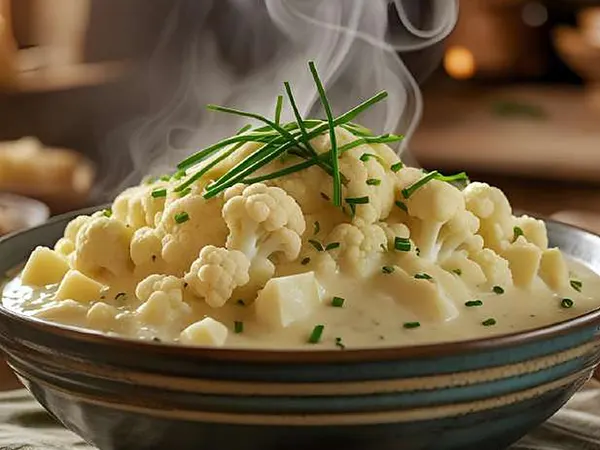 Crema di cavolfiore al parmigiano col Bimby®