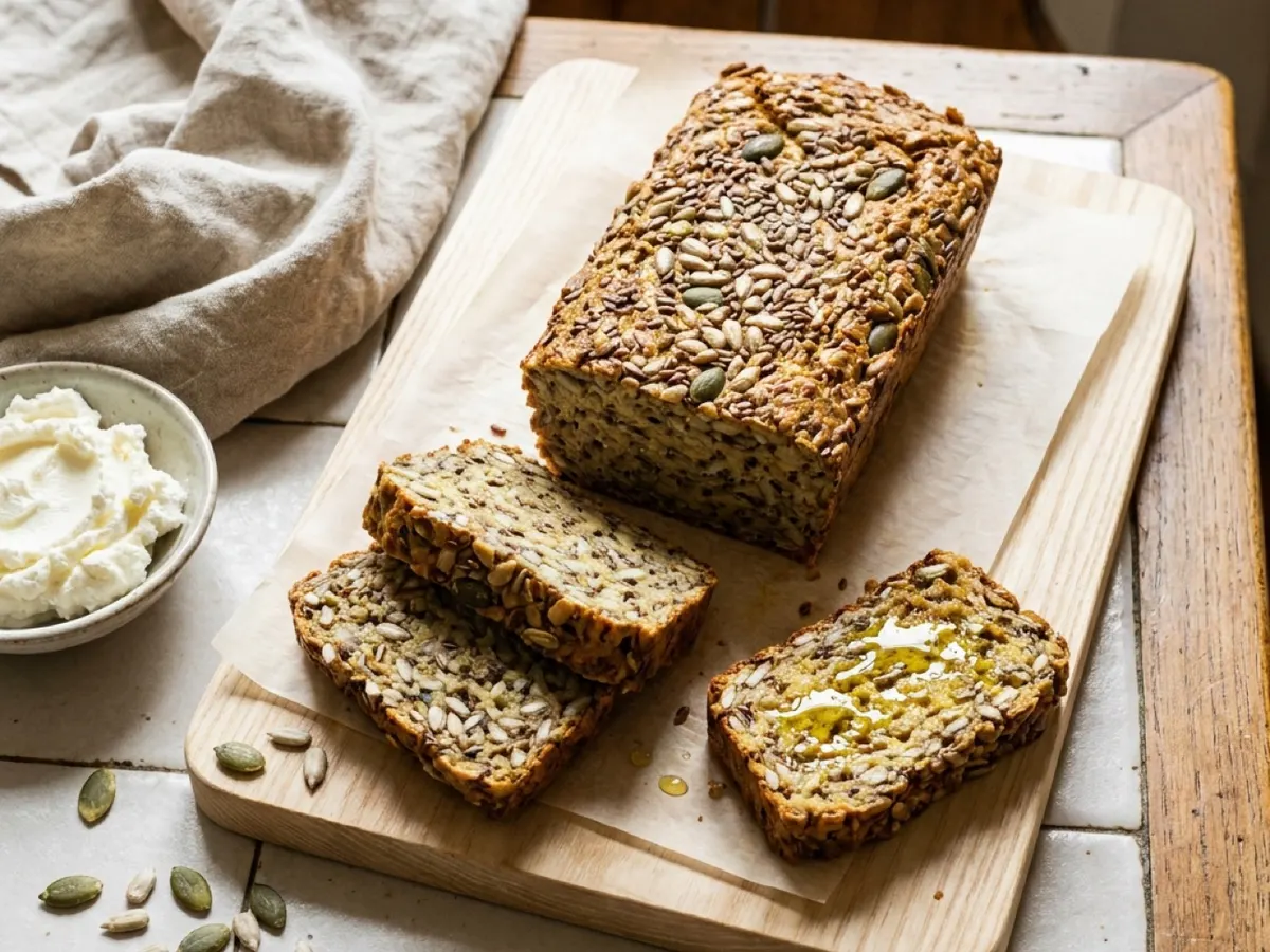Pane di semi senza farina